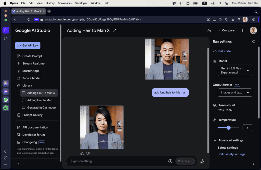 【AI改圖神器】唔使識PS！用Gemini一句Prompt即變長髮＋換姿勢？實測效果超驚喜！
